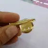 Factory direct sales of gold-plated dual-purpose chest plate brooch accessories Specification image